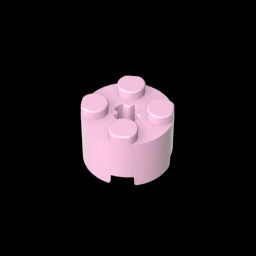 GDS-607 - Brick Round 2 x 2 with Axle Hole