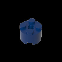 GDS-607 - Brick Round 2 x 2 with Axle Hole