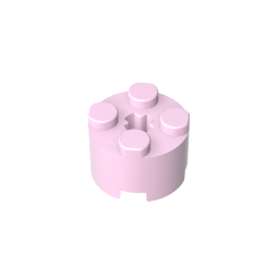 GDS-607 - Brick Round 2 x 2 with Axle Hole
