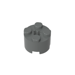 GDS-607 - Brick Round 2 x 2 with Axle Hole