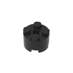 GDS-607 - Brick Round 2 x 2 with Axle Hole