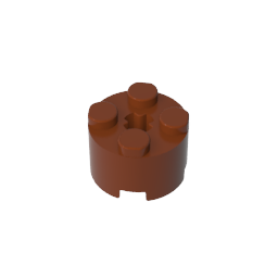 GDS-607 - Brick Round 2 x 2 with Axle Hole