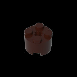 GDS-607 - Brick Round 2 x 2 with Axle Hole