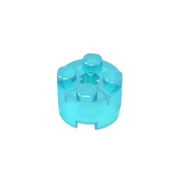 GDS-607 - Brick Round 2 x 2 with Axle Hole