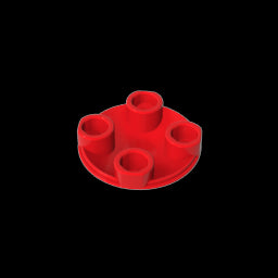 GDS-608 - Plate Round 2 x 2 with Rounded Bottom [Boat Stud]