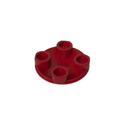 GDS-608 - Plate Round 2 x 2 with Rounded Bottom [Boat Stud]