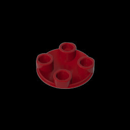 GDS-608 - Plate Round 2 x 2 with Rounded Bottom [Boat Stud]