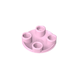 GDS-608 - Plate Round 2 x 2 with Rounded Bottom [Boat Stud]
