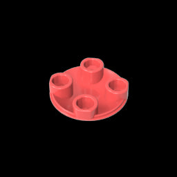GDS-608 - Plate Round 2 x 2 with Rounded Bottom [Boat Stud]