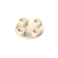 GDS-608 - Plate Round 2 x 2 with Rounded Bottom [Boat Stud]