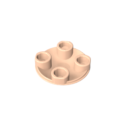 GDS-608 - Plate Round 2 x 2 with Rounded Bottom [Boat Stud]
