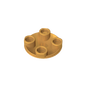 GDS-608 - Plate Round 2 x 2 with Rounded Bottom [Boat Stud]