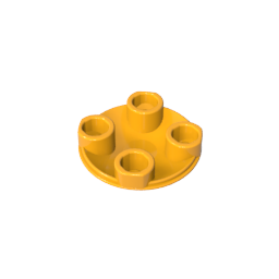 GDS-608 - Plate Round 2 x 2 with Rounded Bottom [Boat Stud]