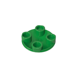 GDS-608 - Plate Round 2 x 2 with Rounded Bottom [Boat Stud]