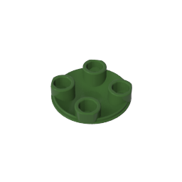 GDS-608 - Plate Round 2 x 2 with Rounded Bottom [Boat Stud]