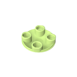 GDS-608 - Plate Round 2 x 2 with Rounded Bottom [Boat Stud]