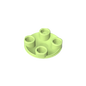 GDS-608 - Plate Round 2 x 2 with Rounded Bottom [Boat Stud]