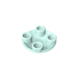 GDS-608 - Plate Round 2 x 2 with Rounded Bottom [Boat Stud]
