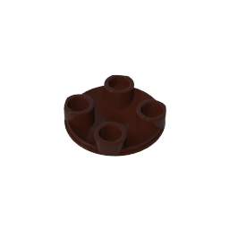 GDS-608 - Plate Round 2 x 2 with Rounded Bottom [Boat Stud]