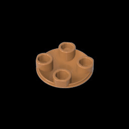 GDS-608 - Plate Round 2 x 2 with Rounded Bottom [Boat Stud]