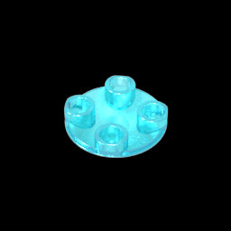GDS-608 - Plate Round 2 x 2 with Rounded Bottom [Boat Stud]