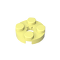 GDS-609 - Plate Round 2 x 2 with Axle Hole Type 1 (+ Opening)