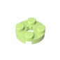 GDS-609 - Plate Round 2 x 2 with Axle Hole Type 1 (+ Opening)