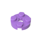 GDS-609 - Plate Round 2 x 2 with Axle Hole Type 1 (+ Opening)