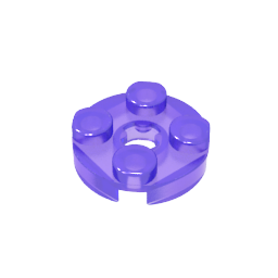 GDS-609 - Plate Round 2 x 2 with Axle Hole Type 1 (+ Opening)
