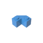 GDS-610 - Wedge 2 x 2 Facet