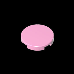 GDS-611 - Tile Round 2 x 2 with Bottom Stud Holder
