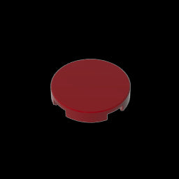 GDS-611 - Tile Round 2 x 2 with Bottom Stud Holder