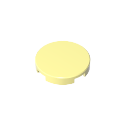 GDS-611 - Tile Round 2 x 2 with Bottom Stud Holder