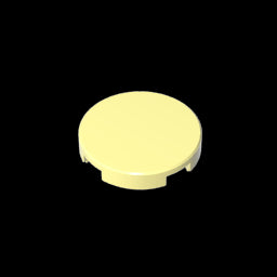 GDS-611 - Tile Round 2 x 2 with Bottom Stud Holder
