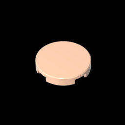 GDS-611 - Tile Round 2 x 2 with Bottom Stud Holder