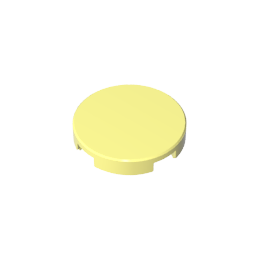 GDS-611 - Tile Round 2 x 2 with Bottom Stud Holder