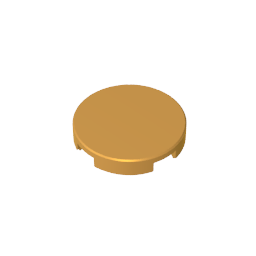 GDS-611 - Tile Round 2 x 2 with Bottom Stud Holder