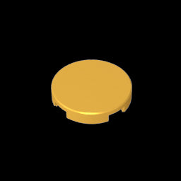 GDS-611 - Tile Round 2 x 2 with Bottom Stud Holder