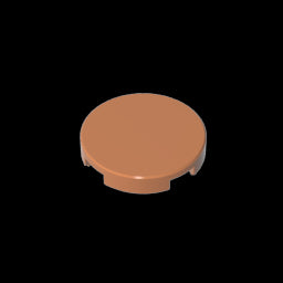GDS-611 - Tile Round 2 x 2 with Bottom Stud Holder