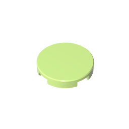 GDS-611 - Tile Round 2 x 2 with Bottom Stud Holder