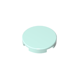 GDS-611 - Tile Round 2 x 2 with Bottom Stud Holder