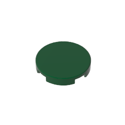 GDS-611 - Tile Round 2 x 2 with Bottom Stud Holder