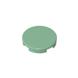 GDS-611 - Tile Round 2 x 2 with Bottom Stud Holder