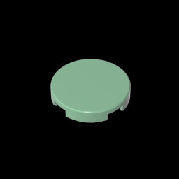 GDS-611 - Tile Round 2 x 2 with Bottom Stud Holder