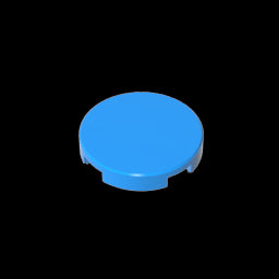 GDS-611 - Tile Round 2 x 2 with Bottom Stud Holder