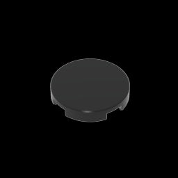 GDS-611 - Tile Round 2 x 2 with Bottom Stud Holder