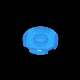 GDS-611 - Tile Round 2 x 2 with Bottom Stud Holder