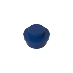 GDS-615 - Plate Round 1 x 1 with Solid Stud