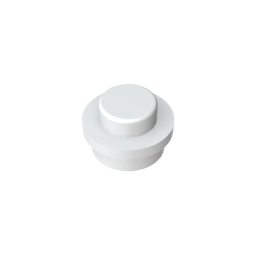 GDS-615 - Plate Round 1 x 1 with Solid Stud