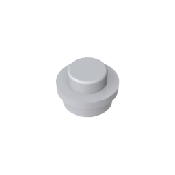 GDS-615 - Plate Round 1 x 1 with Solid Stud